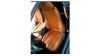 SHOP HONDA DEL SOL CR-X 2 TAN FRONT SINGAL SEAT COVERS 