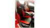 TOYOTA PRIUS 2010/15 BLACK/RED/ RED DOUBLE STITCH